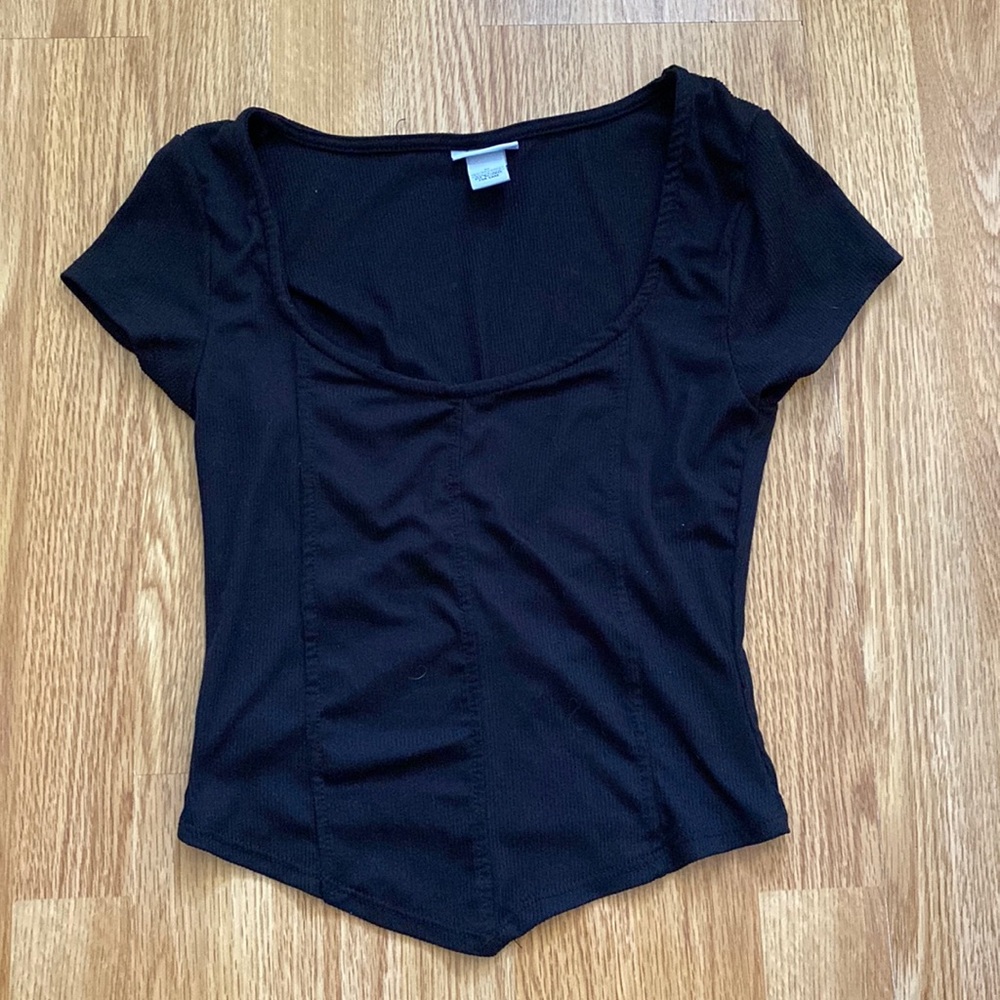 Black Crop Top